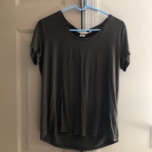 Army green relaxed t-shirt